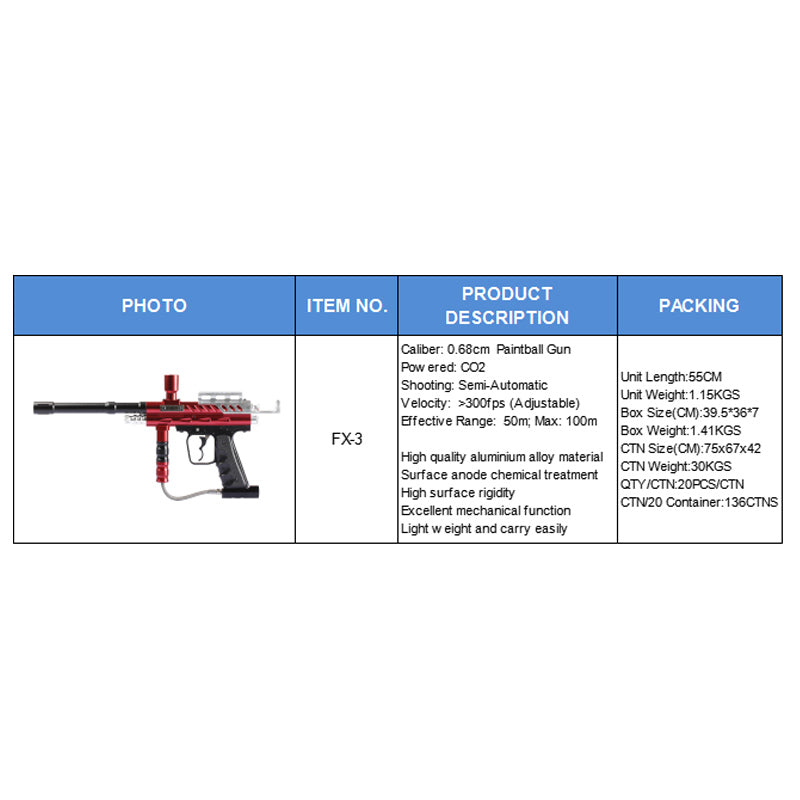 Paintball gun