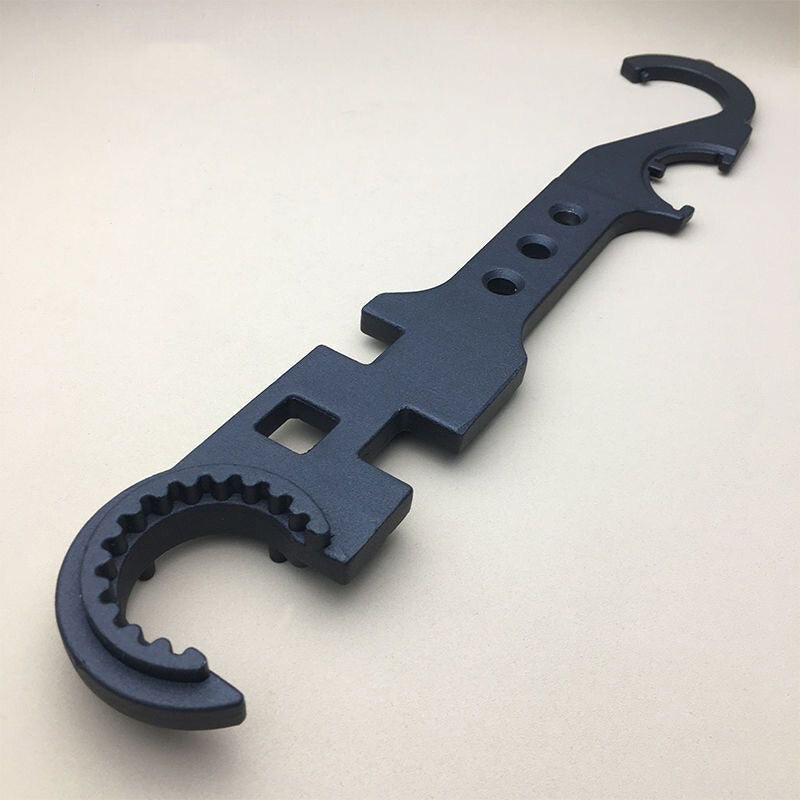 8 in 1 Combo Wrench Spanner Multi-functional Repair Tool Travelling Easy Carrying Durable Metal Steel Nut Wrench