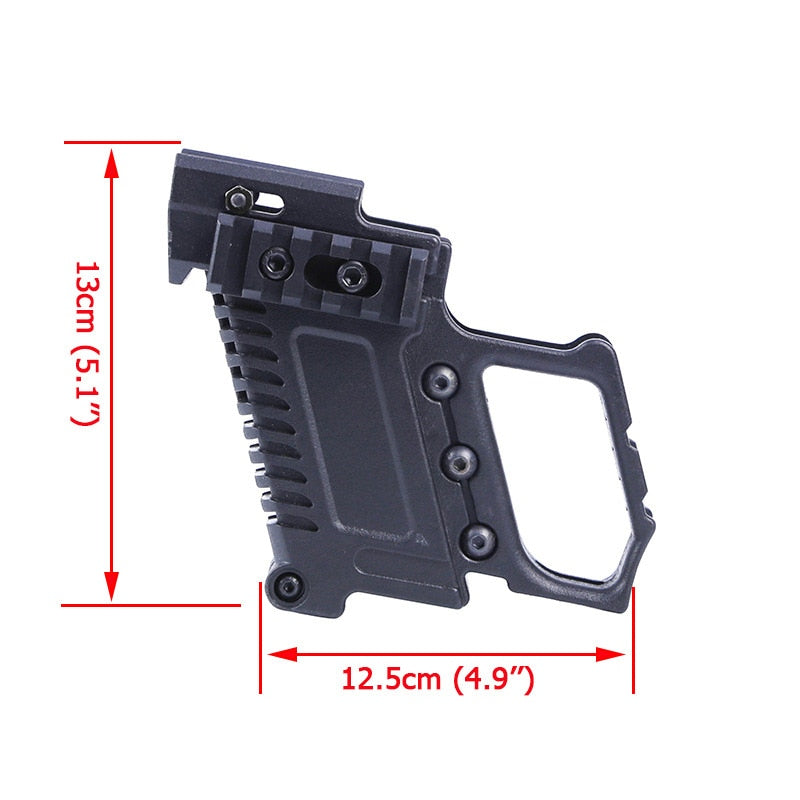 G17 G18 G19 Glock series mounting device accessories CS quick drop replacement + guide rail