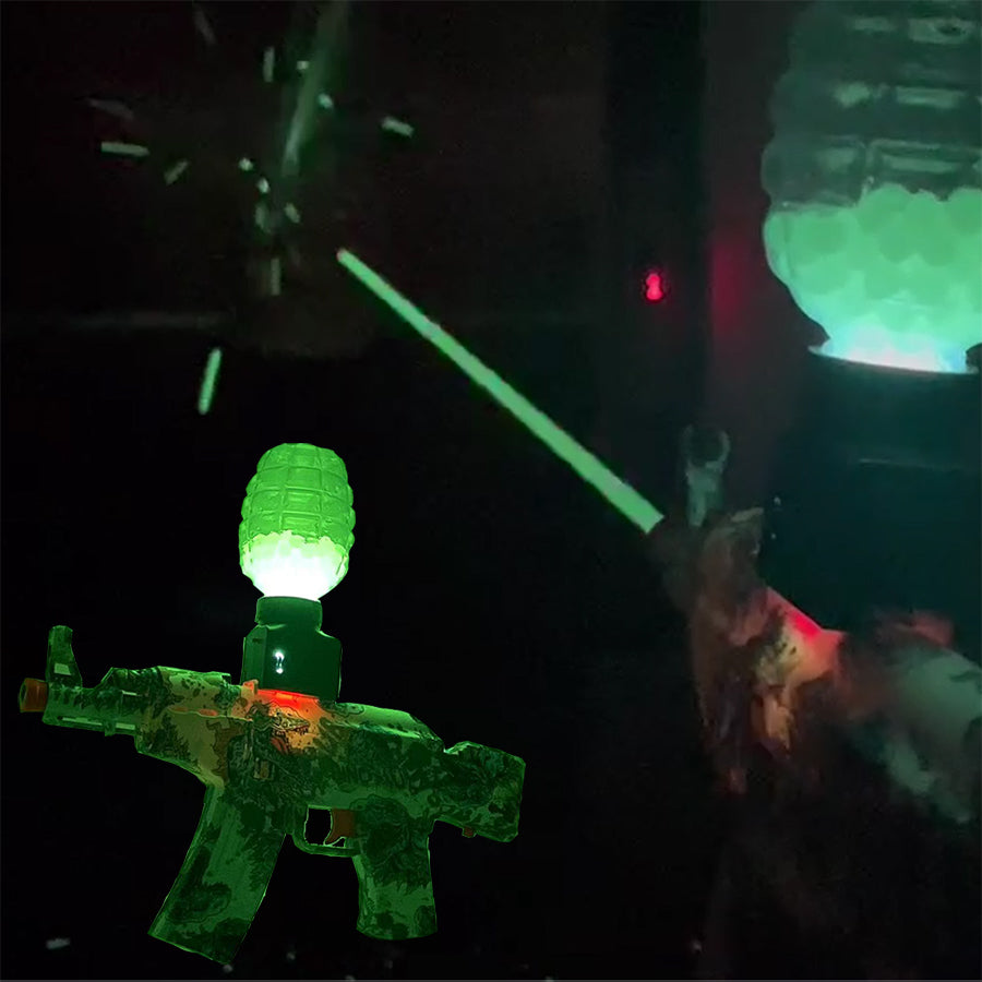 Electric Gel Ball Blaster , Splatter Ball Blasters, Accessories,Fluorescent gel ball illuminator